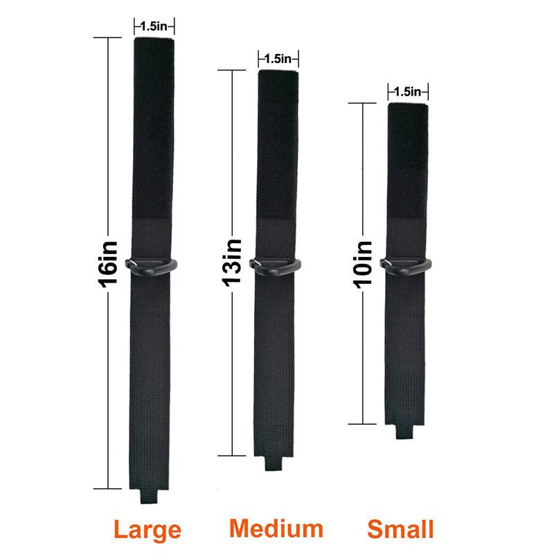 2Pcs Cord Organizer Holder With Triangle Buckle Wire Manager Power Cord Management Nylon Heavy Cord Storage Straps Cables Hoses