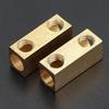 With Heat Shrink Tubing Brass Terminal Block Pressure Free High Current High Power Splitter Waterproof Fast Connector Electrical