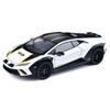 1:24 Simulation Lamborghini STO Alloy Car Model, Doors and Engine Hood, Trunk Can Be Opened, Sound and Light Return Gifts