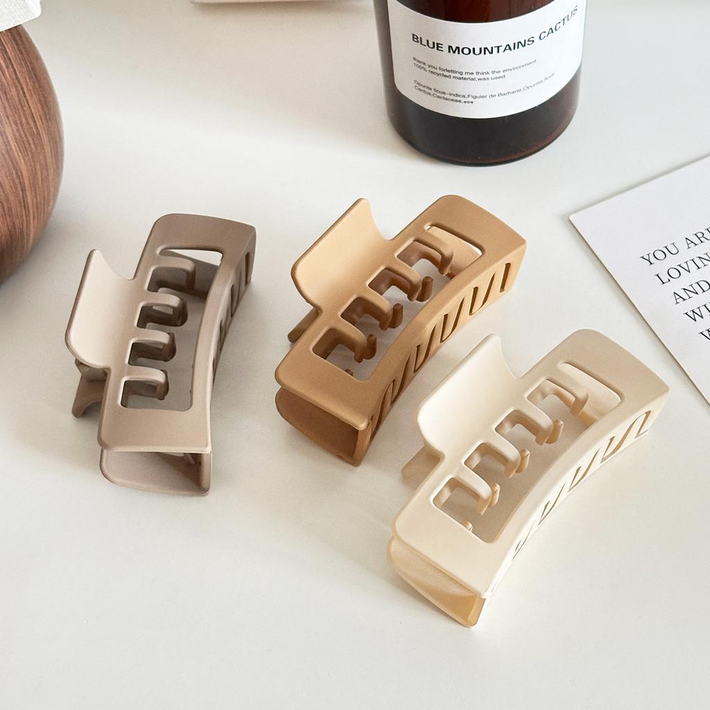 Elegant Korean Style Square Hair Claw Clip For Effortless Chic Updos And Ponytails