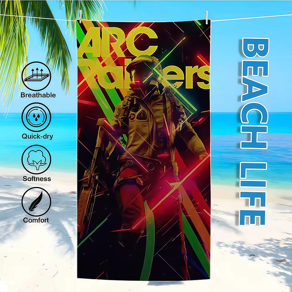Towel Textile Bathrobe A-ArcS-ES Game R-RaiderS-ES Beach Quick-Drying Lightweight Portable Camping Swim Pool Travel