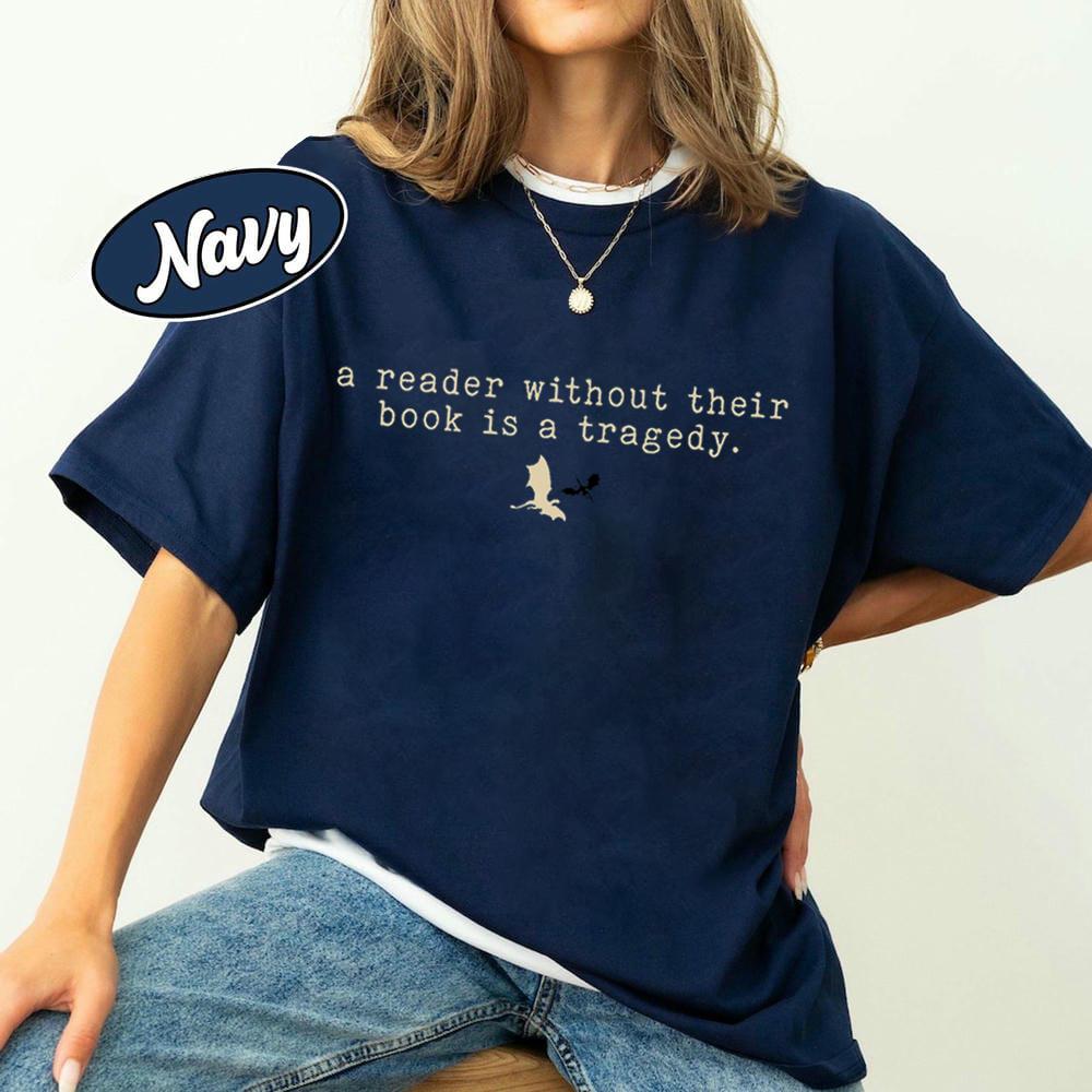 Vintage Dragon Rider Print Shirt Reader Fourth Wing Without Their Book Bookish Lover Tshirt Short Sleeve Y2K Top Streetwear