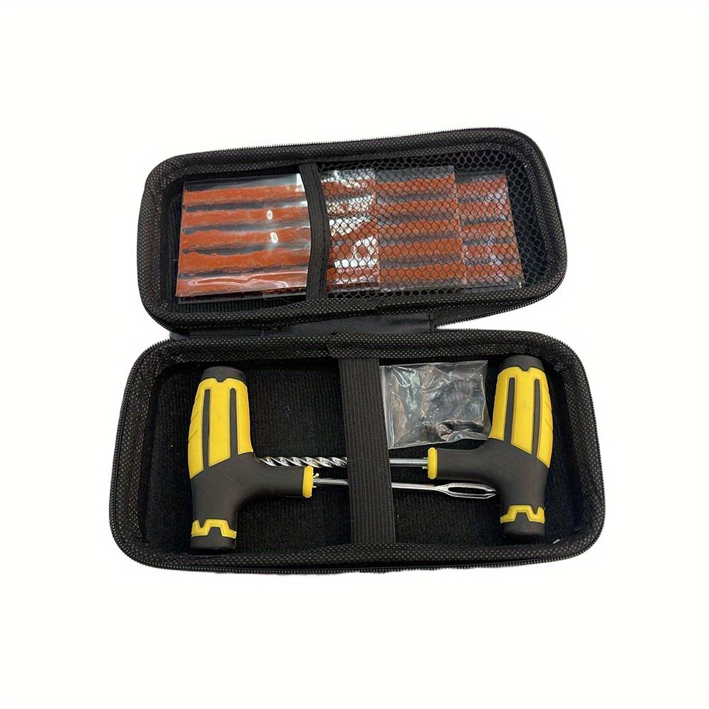 

23Pcs/set Car Tire Repair Kit with Drill Bit and Storage Bag. Motorcycle and Truck Tire Repair Tools. Quick Tire Repair