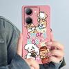 For Vivo Y36 5G Phone Case V2248 Funda Soft Silicone Cute Panda Flower Boys Girls Shell Cartoon Back Cover Protective Casing