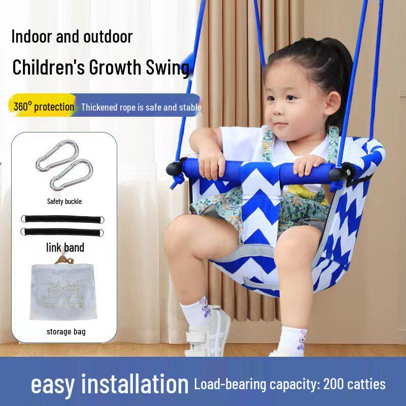 Children's Indoor/Outdoor Hanging Swing Chair for Babies & Toddlers