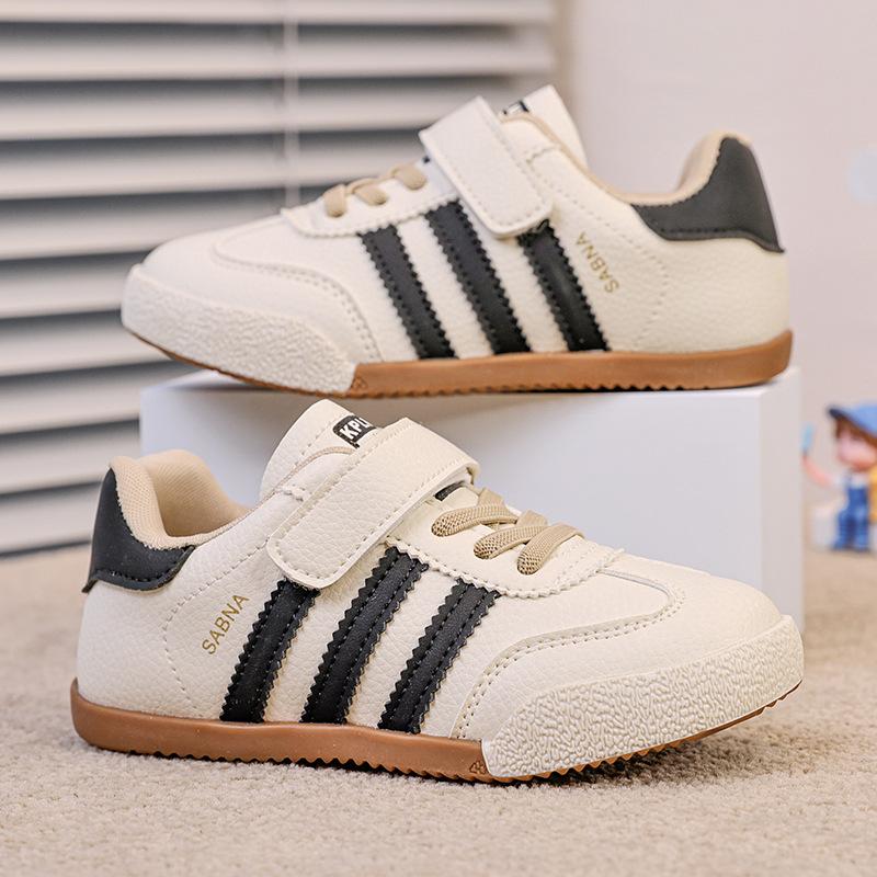 Children's Sports Shoes 2025 Spring and Autumn New Girls Soft-soled Casual Shoes Medium and Older Children's Non-slip German Training Shoes Boys' S