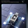WEKOME WDC-40 Raython Series Type-C To Lightning PD 27W Super Fast Charging Data Cable with Smart Digital Display