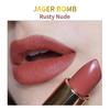 Nykaa Nude Brown Matt Luxe Lippenstift (Jager Bomb) für Velvel Mattes Finish|Hochpigmentierte Farbe|Leichtgewichtig|Einfache Anwendung (4,8 g).