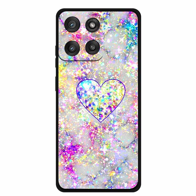 For Motorola Edge 60 Stylus Case Marble Painted Silicone Back Cover Case for Edge 60 Stylus Case Back Coque Edge 60 Stylus Cases