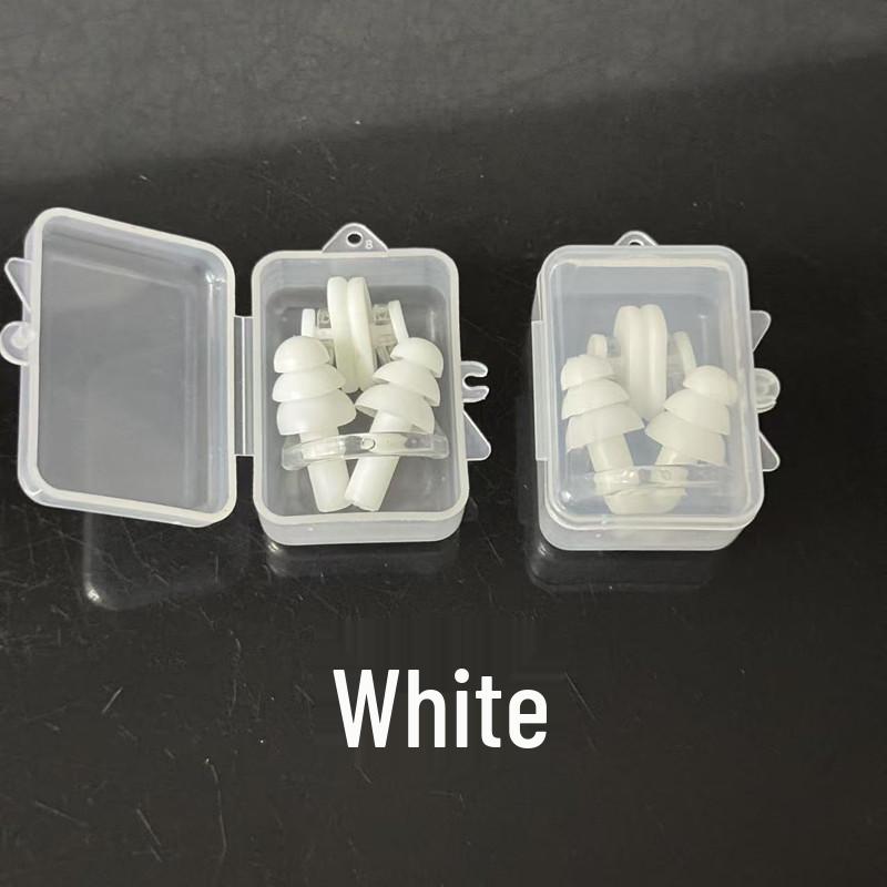 Nose Clip & Earplugs Set for Swimming - Soft Silicone, Waterproof, Universal Fit for Adults and Children