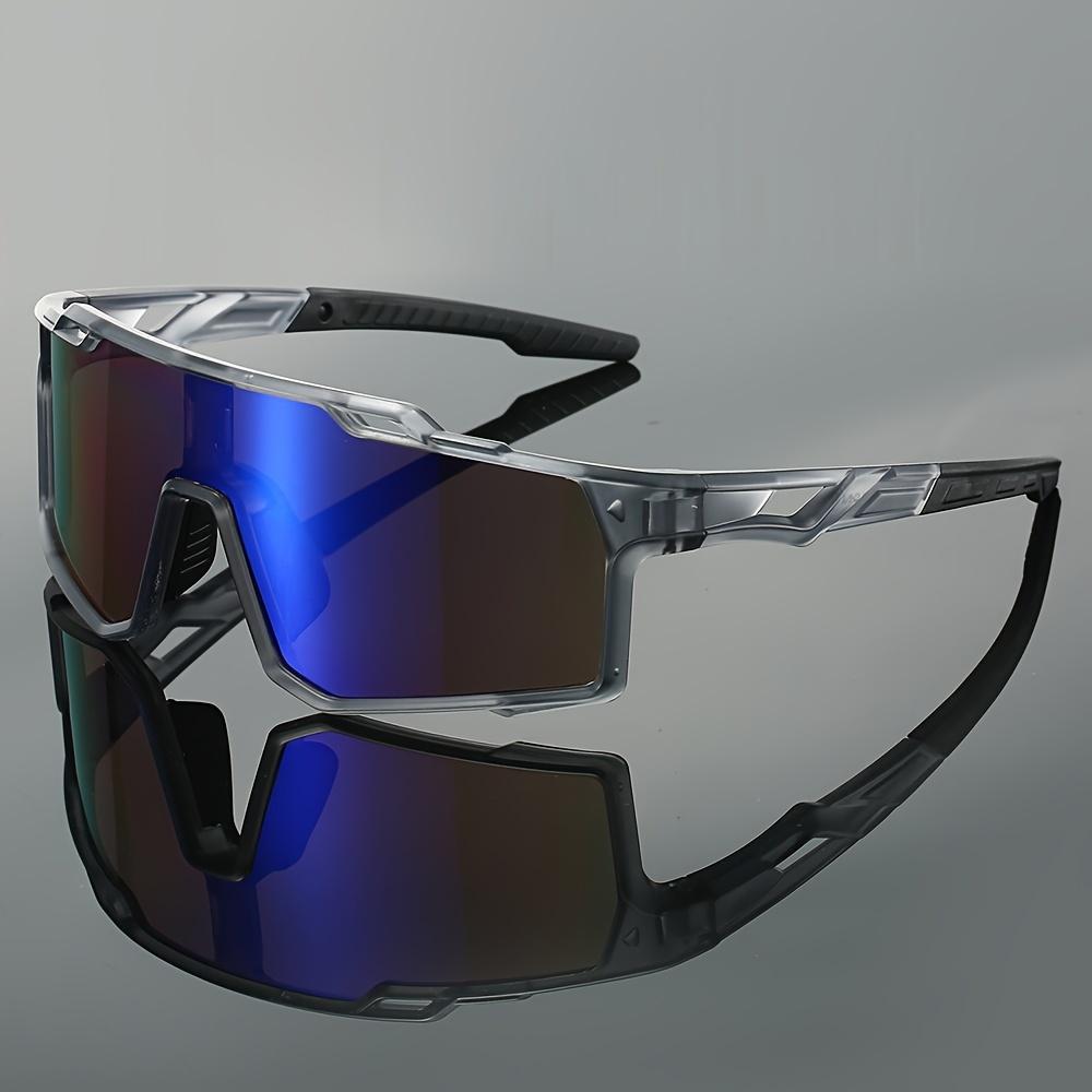 Oversized Cycling Glasses for Men Bicycle Windproof Colorful Coating Sunglasses Outdoor Sports Motorcyc