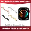 Kobling for klokkereim i rustfritt stål For Huawei watch Fit 4 Reimplugg For Huawei watch Fit4 pro klokkereimadapter Fit3