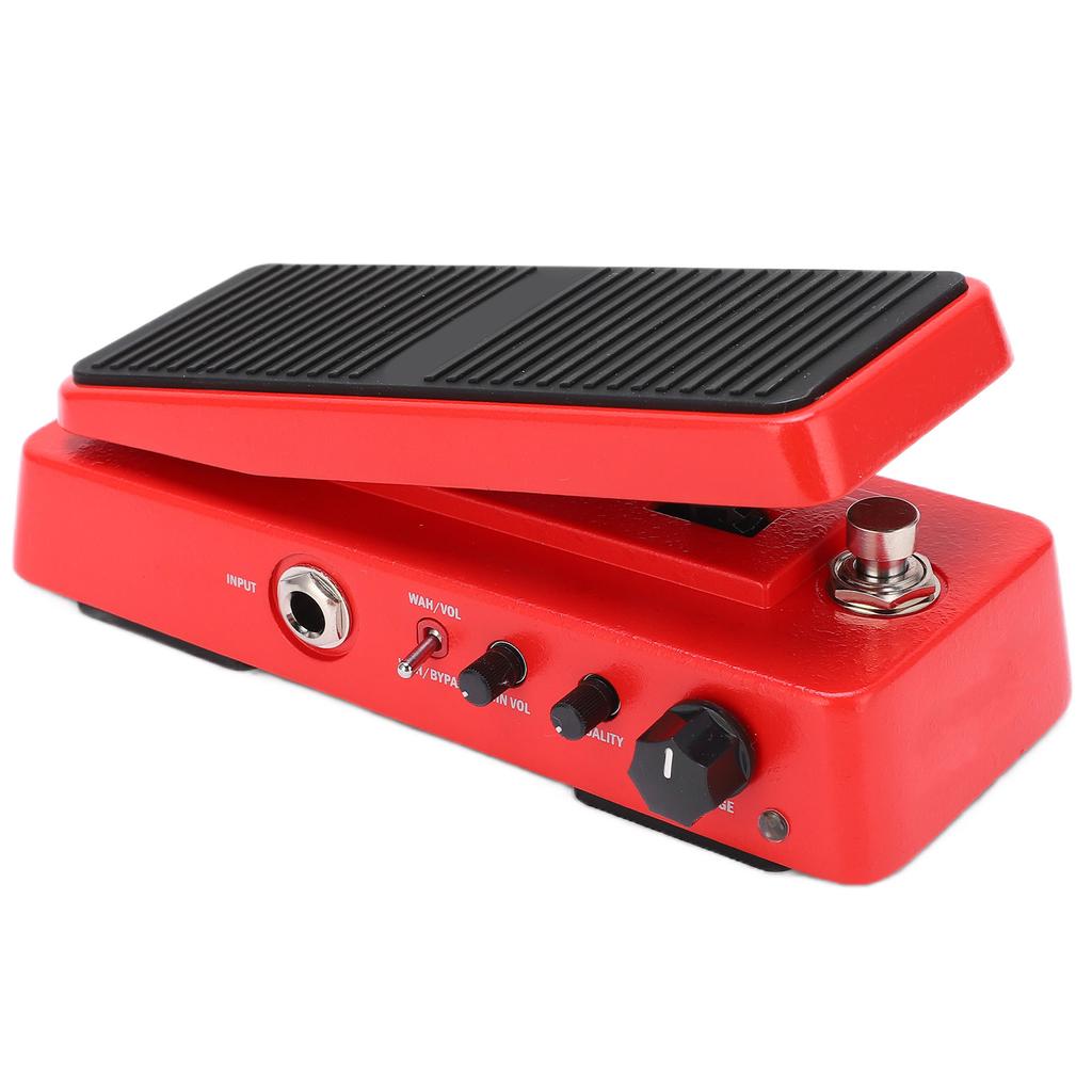 Pedal de Volume WAH Multimodo 6 Níveis Ajustável Frequência Acessórios de Afinação de Guitarra 9V 18mAWAH?2 Wah