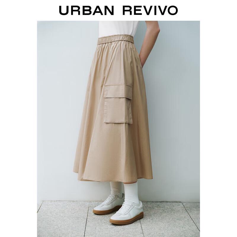 UR Women s Autumn Loose Patch Pocket Long Skirt S