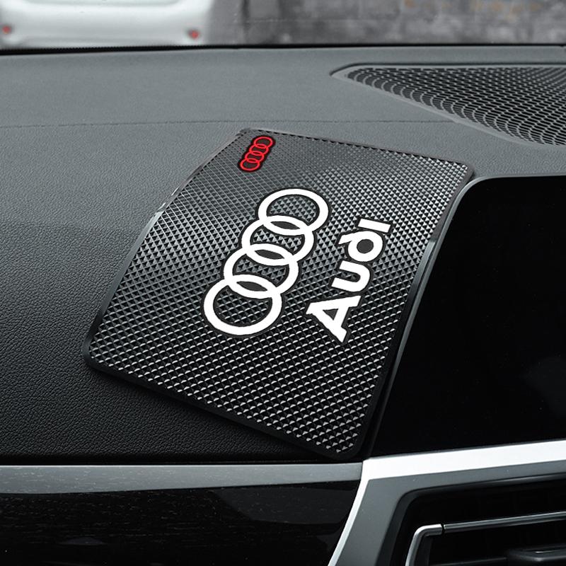 1Pcs Car Emblem Anti Slip Pad Phone Holder Non-Slip Mat Car Stlying For