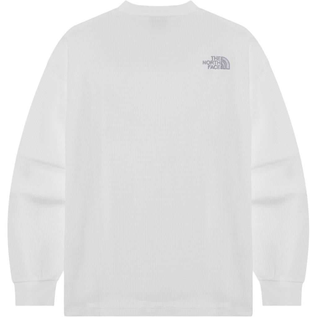 The North Face Logo Loose Fit Long Sleeve T-Shirt Men Tops White NT7TR02L