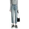 Autumn 2025 Women's High Waist Straight Leg Jeans: Slimming Petite Plus Size Cropped Cigarette Pants
