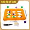 Pool Floats Toys Game Set with 10 Balls,Summer Activity Inflatable Tic Tack Toe Toy Toss