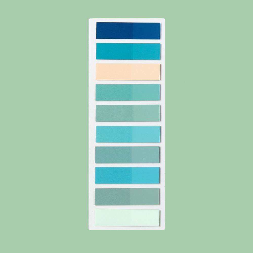 PET Material Index Sticker Translucent Page Marker European Retro Index Tabs  Organization