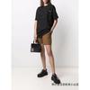 South Korea Niche Style Export Trendy New Arrival Easiest for Match Mid Waist Pure Color Minimalist Fashion Retro Tassel Shorts Women's