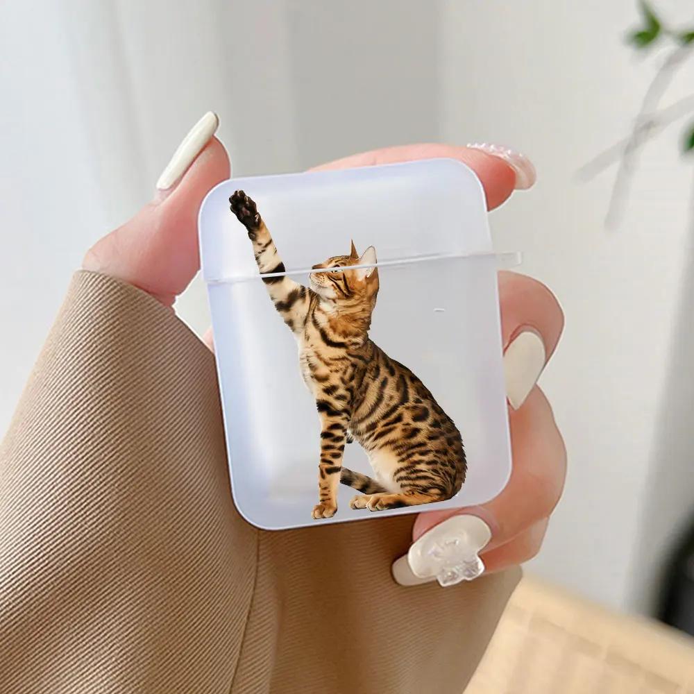Cute Animal Cat Earphone Case for Airpods 4th 3rd Pro 3 2 Shockproof Covers for Airpod 2 3 1 Protective Accessorie Shell Fundas
