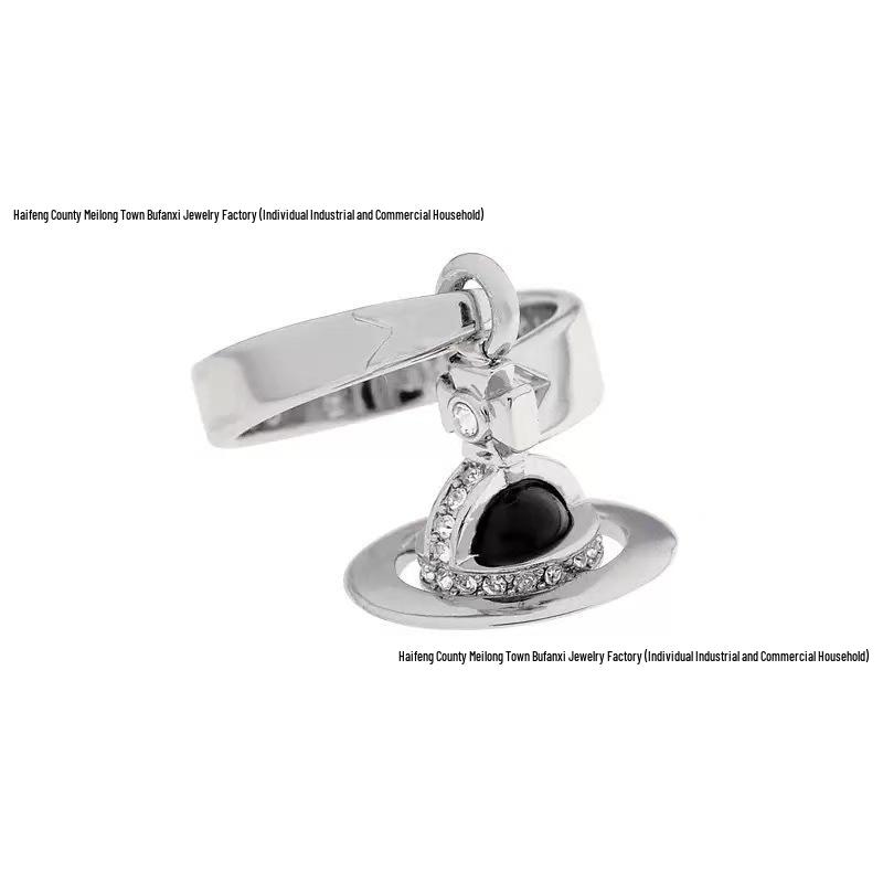 Vivienne Westwood 3D Orb Saturn Open Ring for Men & Women - Unique Style, In Stock
