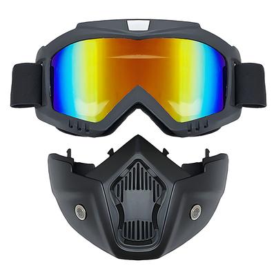 Skull Mask Tactical Full Face Protective Mask Field Outdoor Motorcycle Riding Windproof Goggles Tactical Goggles