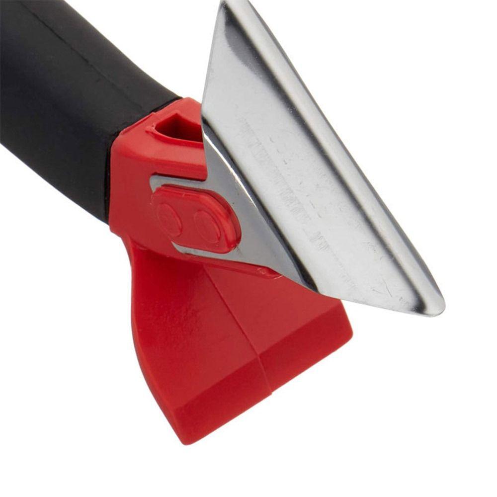 Ergonomics Grip Caulk Tool Multi-function Spureboard Clean Seam Glue Scraper  Tiles
