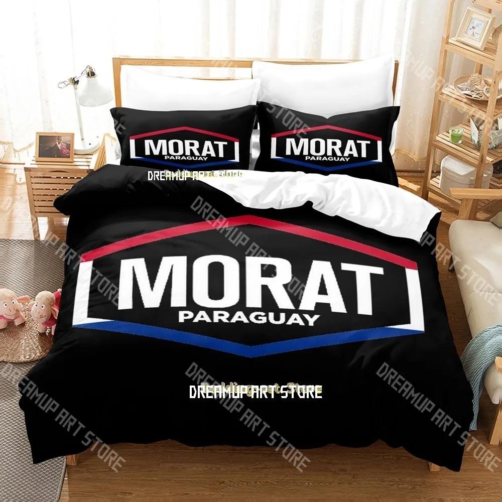 Morat Bedding Set Single Twin Full Queen King Size Bed Set Adult Kid Bedroom Duvetcover Sets Hip Hop Anime Bed Sheet Set
