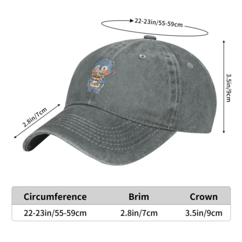 Blue Bear Summer Classic Fashion Men Trucker Hat Cotton Breathable Women Cowboy Cap Outdoor Leisure Basketball Caps