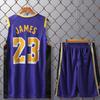 Maglia da Basket Viola per Adulti e Bambini 24 Lebron James Lakers Tuta da Allenamento Outfit Sportivo per Allenamento Quotidiano