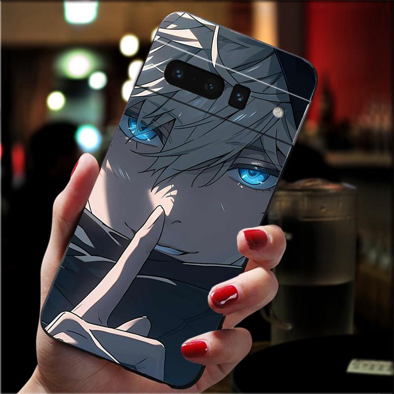 

Satoro Gojo Jujutsu Kaisen Phone Case For Google Pixel 10 9 Pro XL 9A 8 7 6 Pro Pixel 8A 7A 6A Pixel 8 7 6 5 Google Pixel 8