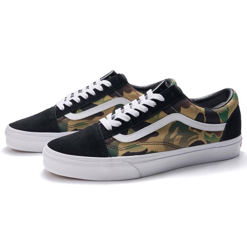 Vans Bape X Vans Old Skool Cortex Limited Black Camouflage 'Black' Vans VN0A4OE22DR