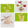 1 Set Diy Science Experiment Kit & Education Model Diy Wind Vane Toy Physics Science Toys For Children Gift
