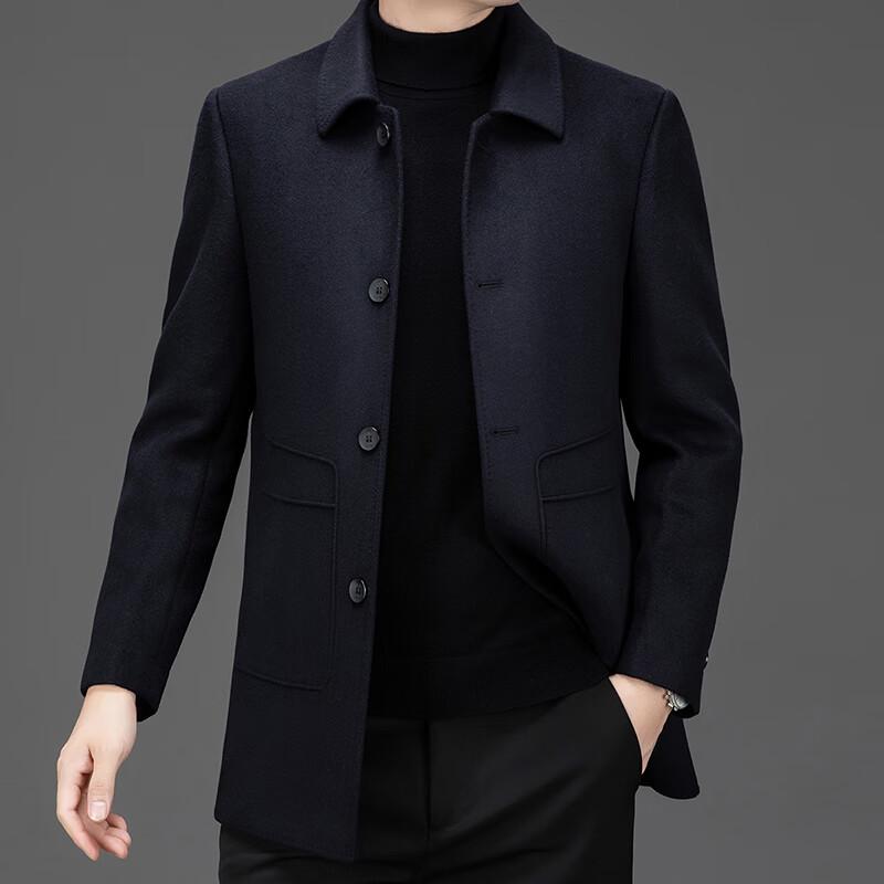 

Firstview Men s Wool Blend Down Overcoat L