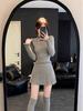 Timeless Chic Knit Skirt Suit - Age-Defying, Elegant Two-Piece with Premium Look