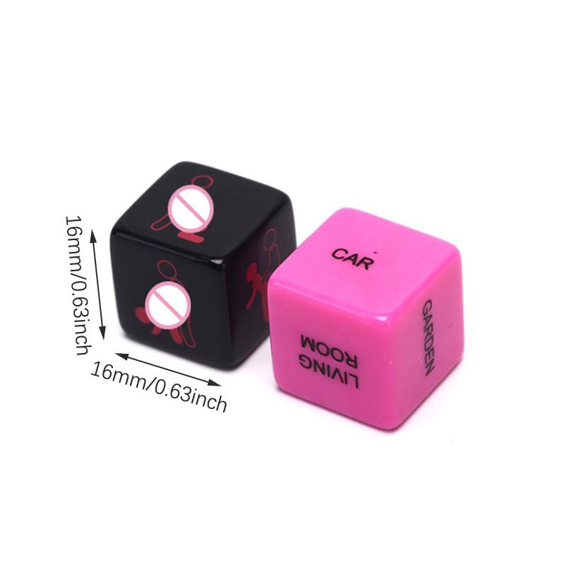 5Pcs Sex Dice Fun Adult Love Sexy Posture Couple Lovers Game Toy Gift Dices