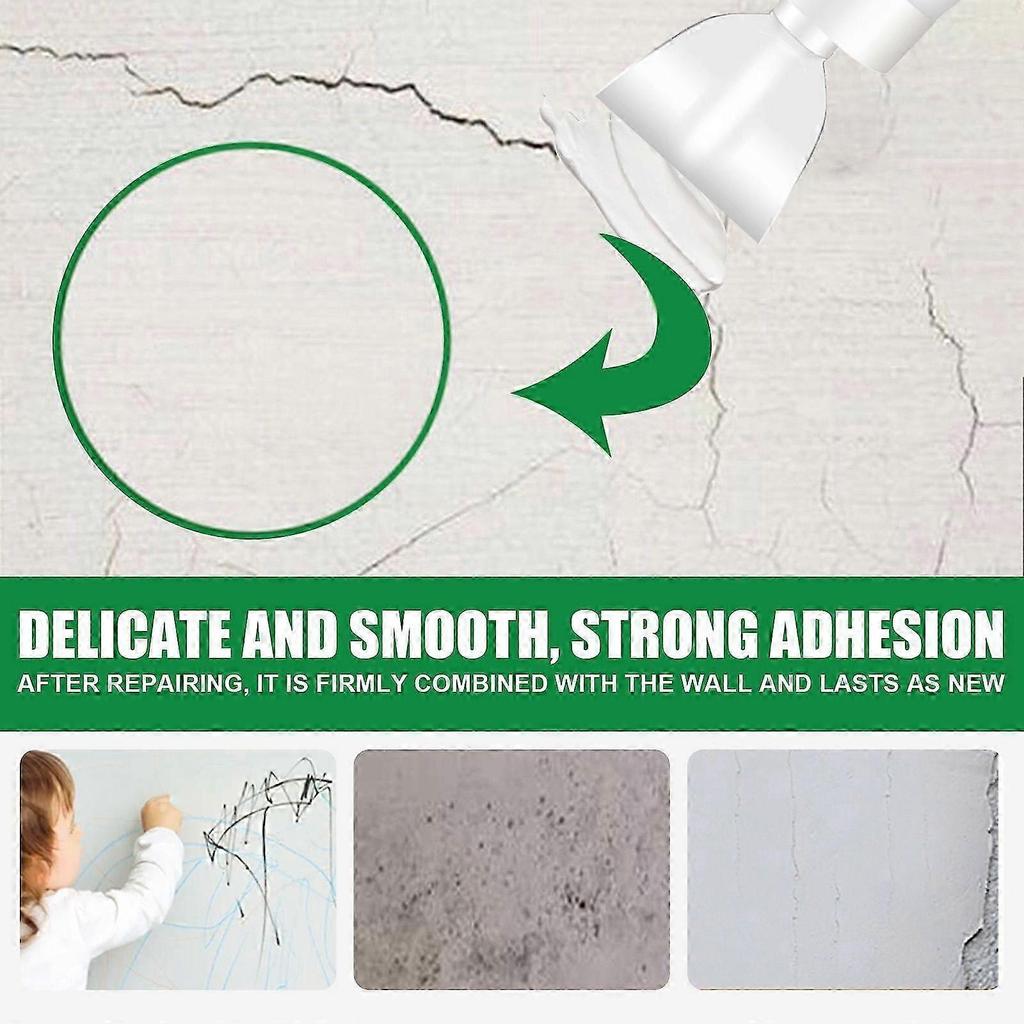 Waterproof Wall Repair Paste - Quick, Easy, and Durable Multi-Functional Crack and Hole Filler for Indoor & Outdoor Walls, 200g