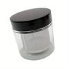 1Pc Jewelry Cleaning Jar Metal Sieve Glass Cleaning Cup Easy To Carry Jewelry Safe Container for Small Stones Earring Watch Parts