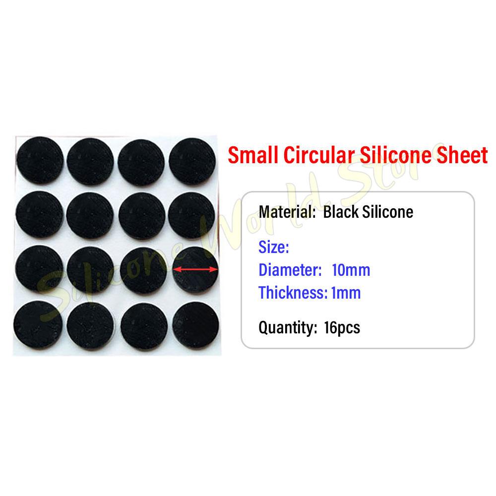 SW Self Adhesive Silicone Anti Collision Pad Anti Slip Sponge Mat Door Stopper Damper Buffer Soundproofing Furniture Pad Cushion