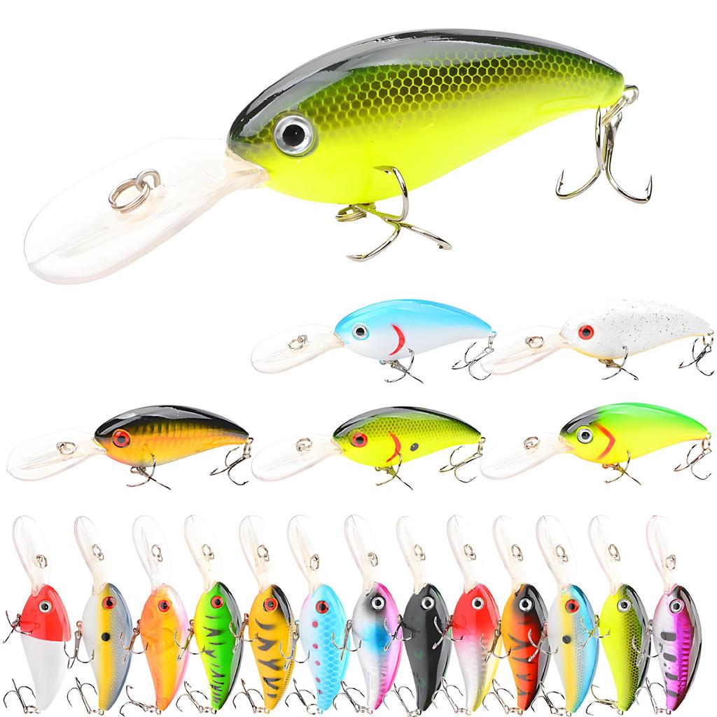 10CM Long Cast Bass Fishing Lure - 14G Artificial Hard Bait