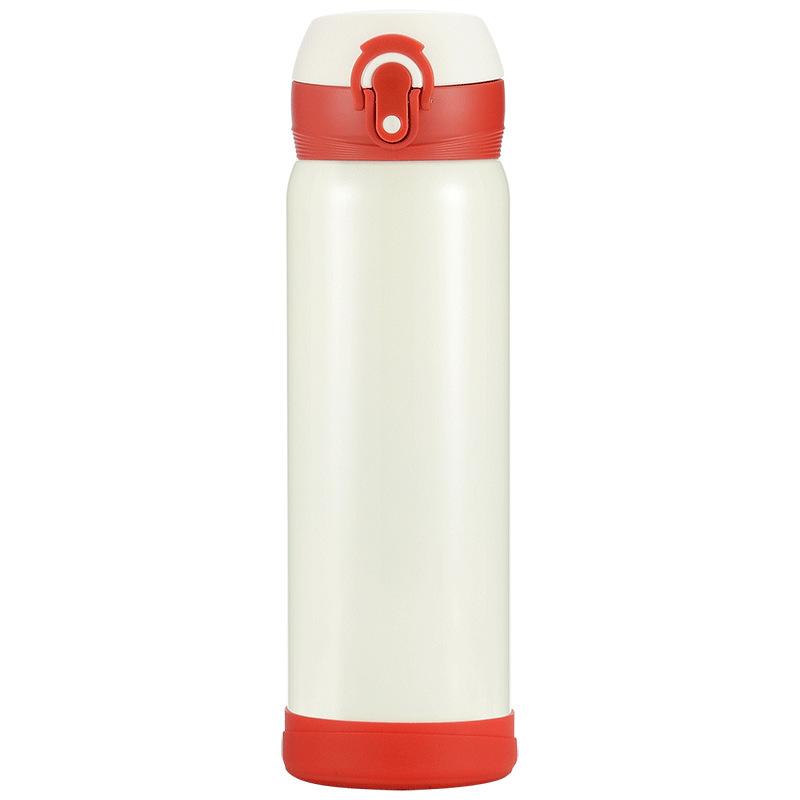 

316 Stainless Steel Car Cup Bouncing Insulated Water Bottle for Travel 500ml