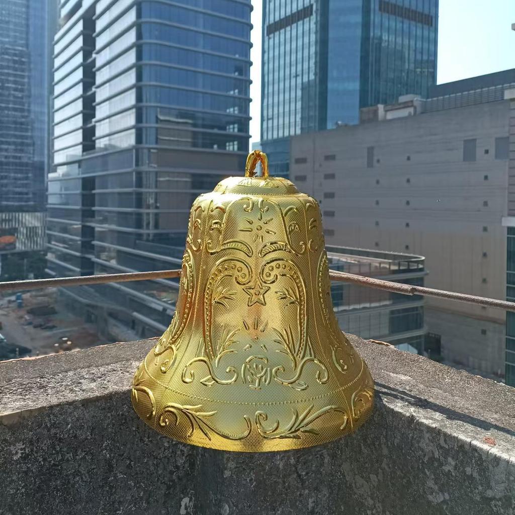 80cm Extra Large Double Bell: Christmas Decoration for Malls & Hotels
