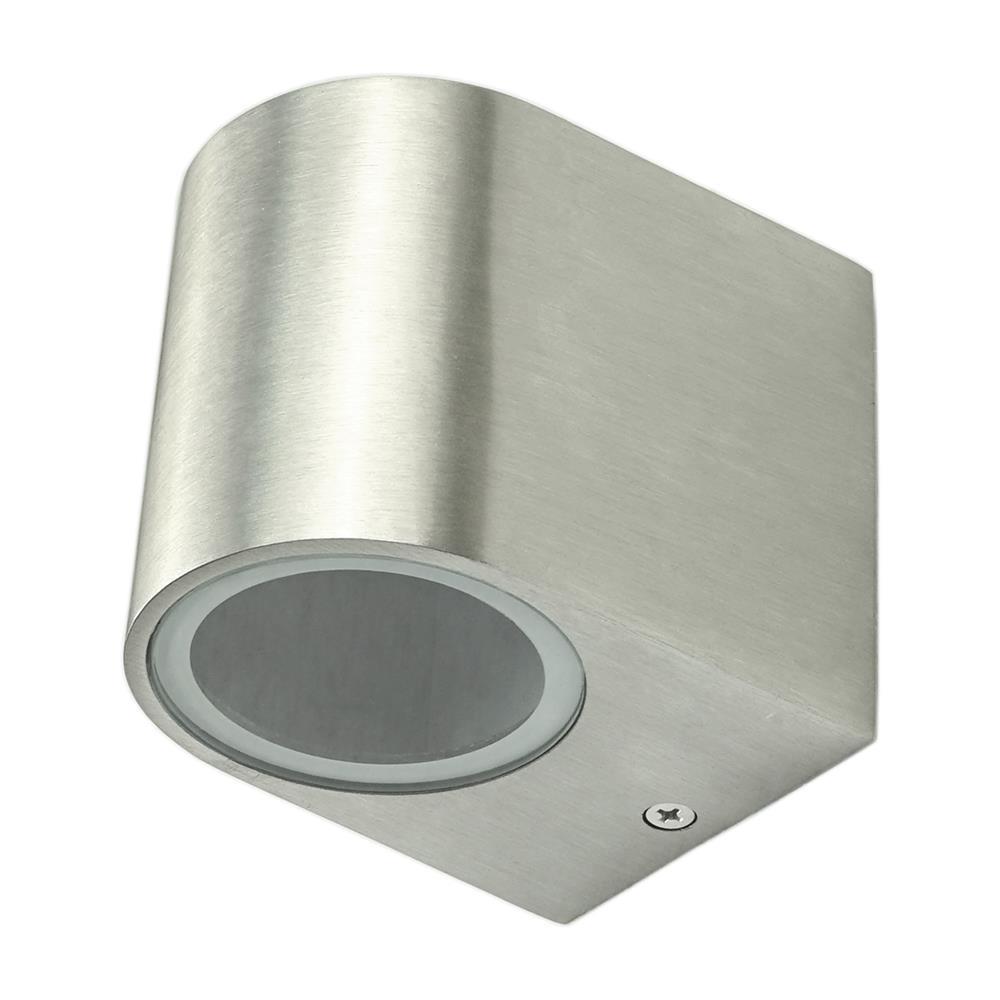 Kinkiet Ogrodowy Zewnętrzny Elewacyjny Boston 1Xgu10 Ip44 Inox Goldlux