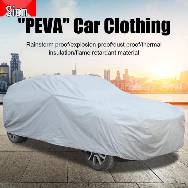 Universal PEVA Car Cover - Sunshade, Rainproof, Waterproof Protection
