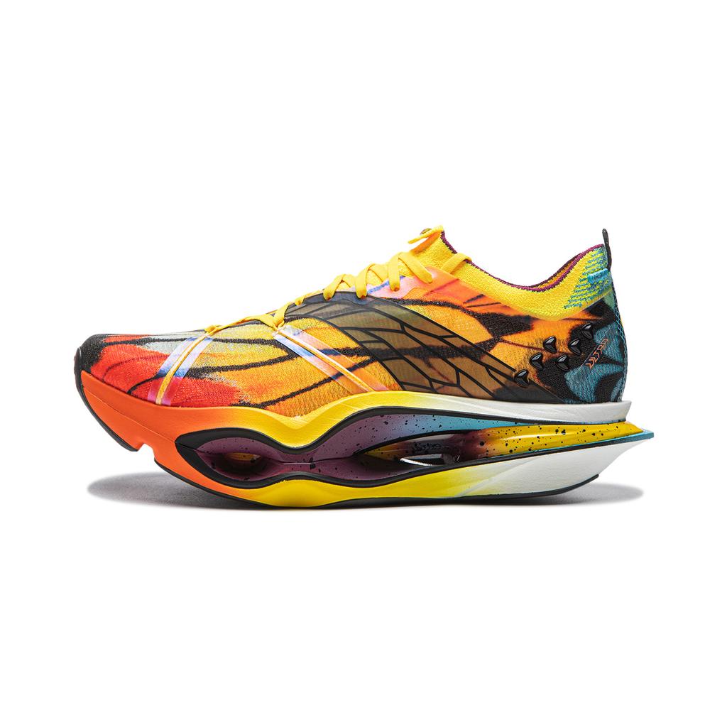 Li Ning Feidian 6 ULTRA Cushioning Slip Resistant Abrasion Resistant Low Top Carbon Plate Running Shoes Unisex ARMW005-14