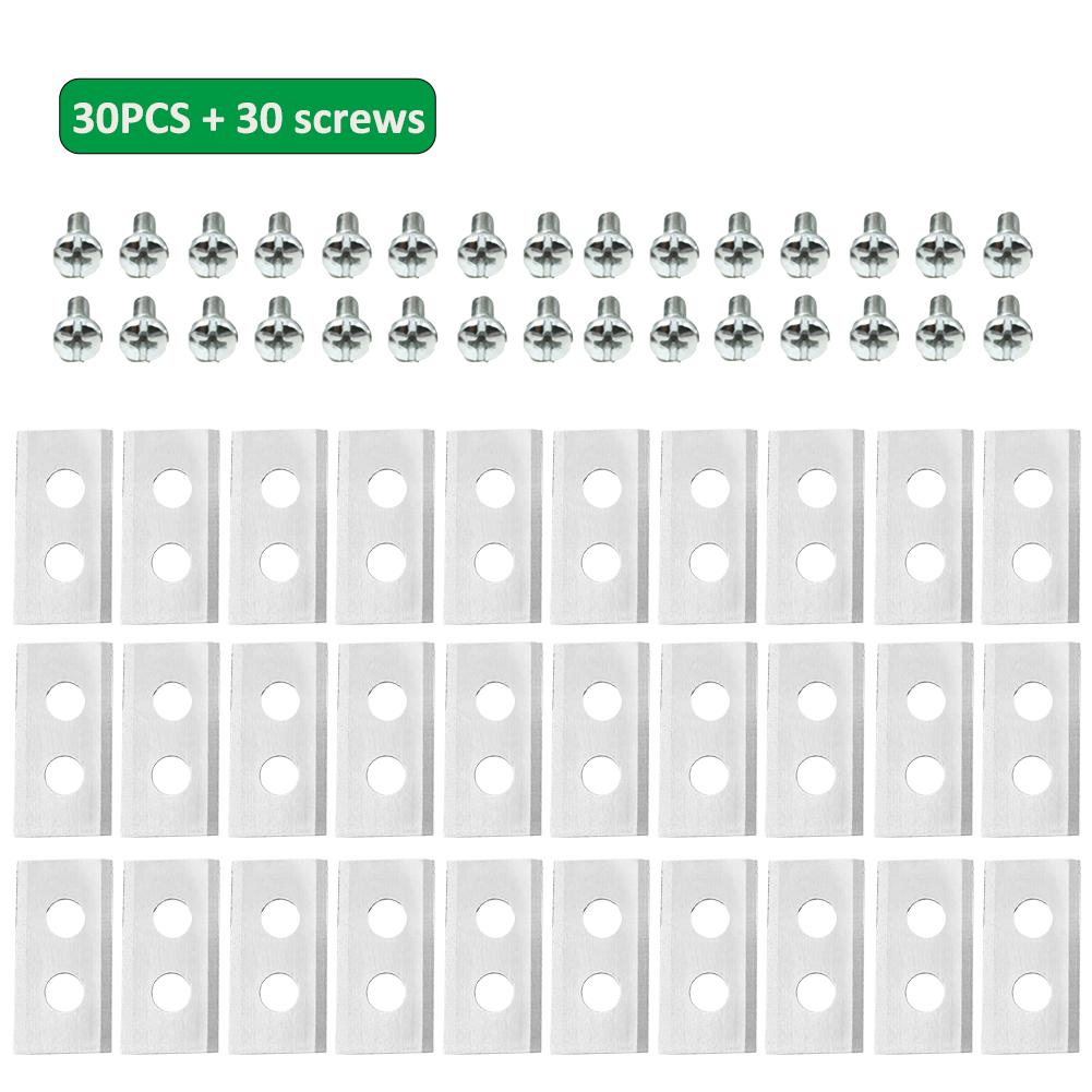 30PCS Stainless Steel Blades For Worx Landroid Lanmower WG754E WG791E Replacement Blade Lawn Mower Blade