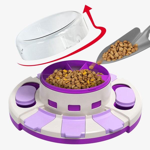 Maxley Puppy Nose Work Intelligence Development Food Puzzle Toy, Violet