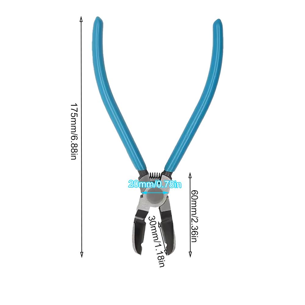 Car Clip Pliers Multifunctional Diagonal Plier Staple Screwdriver Removal Tools Car Rivet Tightening Pliers Wire Stripping Plier