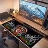 Sparta Prague Athletic Large Size Mouse Pad Large Gaming Table Cushion Nonslip Laptop Tablet Big Mousepad Xxl Mat Mini Pc Playmat With Lock Edge